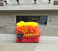 2021 Ready Festival Event Photo - Be Prepared Balloon Wall Standalone